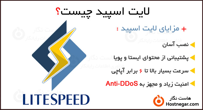 وب سرور لایت اسپید و مزایای استفاده از آن آشنایی با وب سرور لایت اسپید و مزایای استفاده از آن
